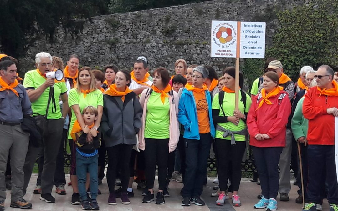 ASICAS camina con la Red de Participación Social del Oriente de Asturias