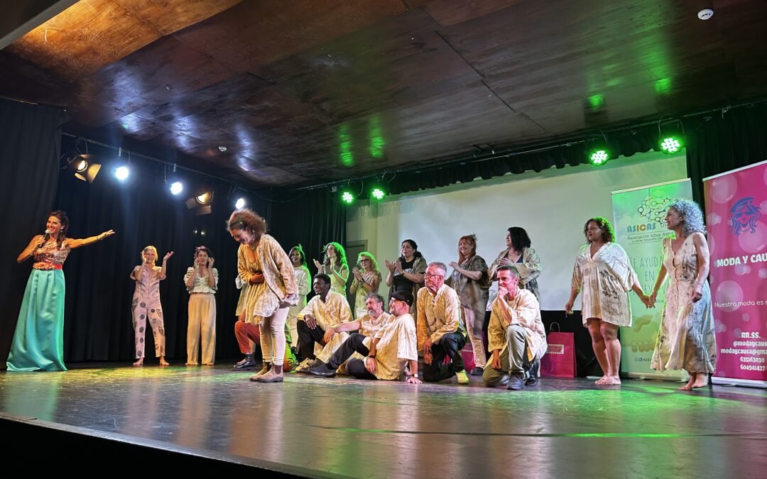 Gijón se volcó con el ictus en un desfile benéfico