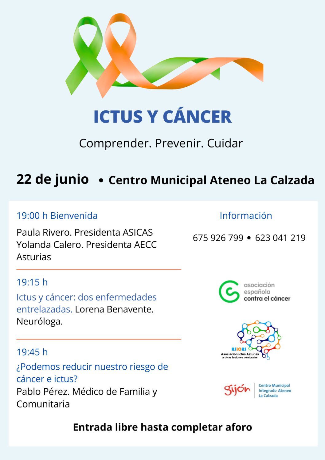 Jornada sobre ictus y cáncer en Gijón